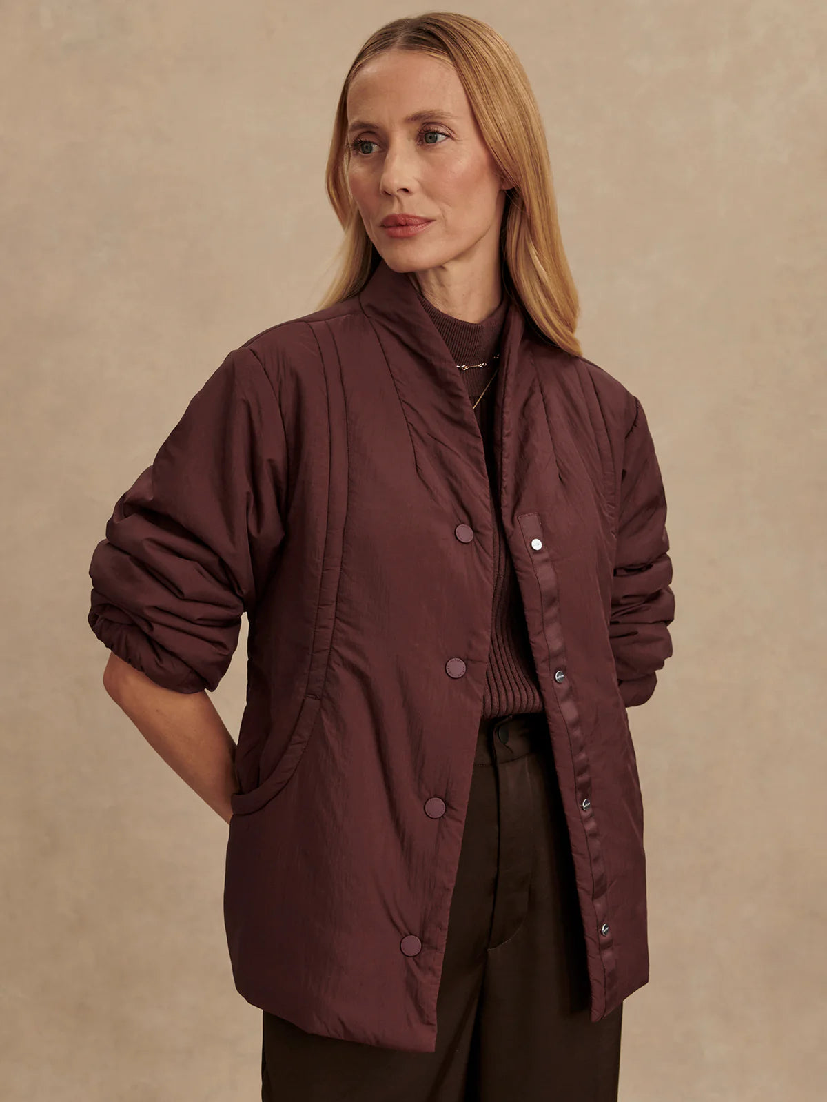 The Tilley Light Padded Chocolate Jacket
