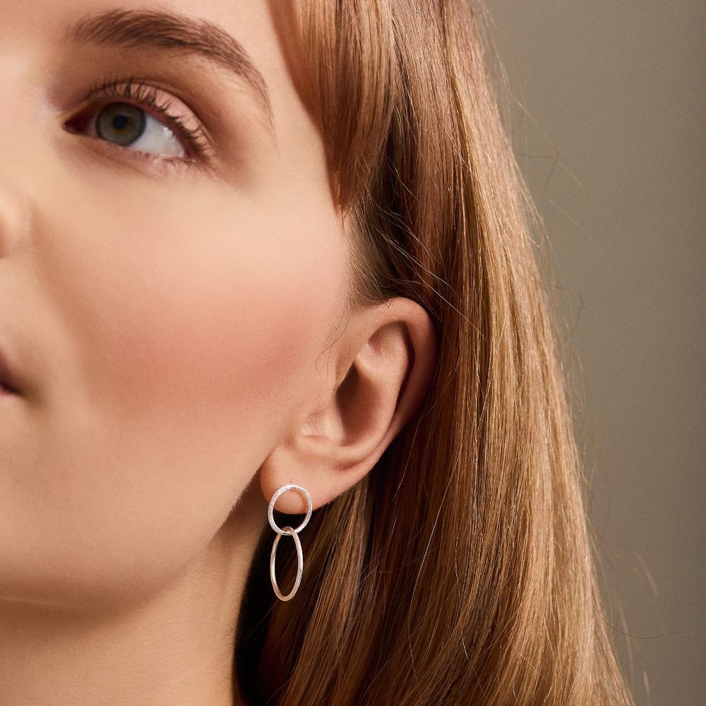 Pernille Corydon The Double Plain Earrings