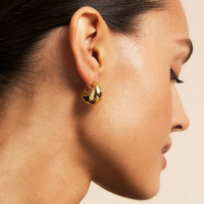 Bold Creoles Small Gold