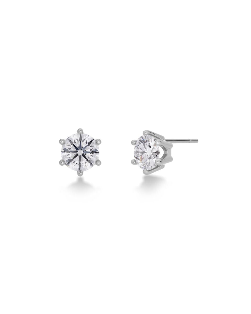 Crown Studs Large Steel