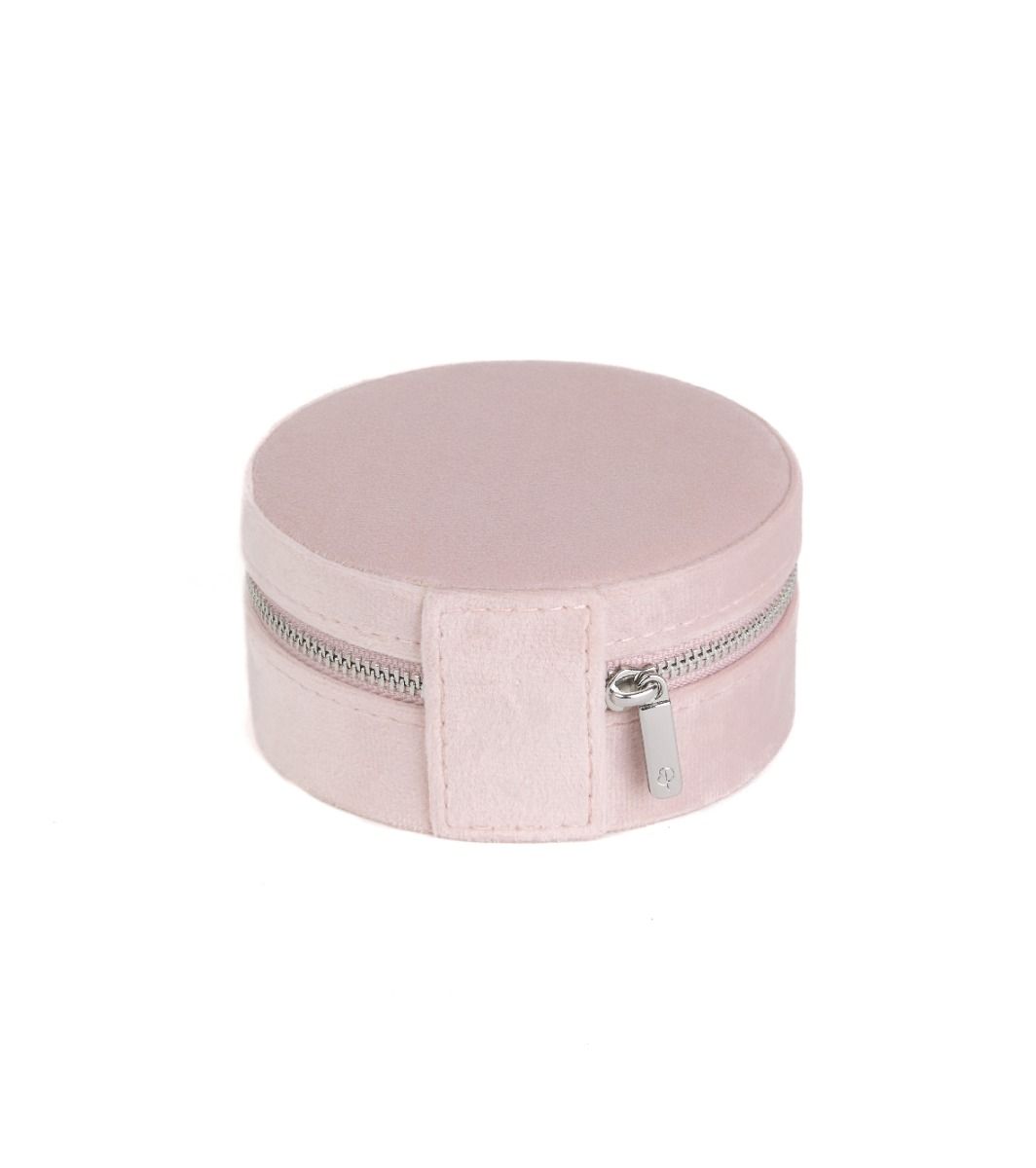 Jewellery Travel Case - Velvet Dusty Pink