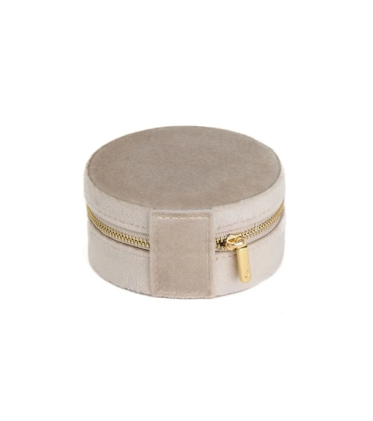 Jewellery Travel Case - Velvet Light Clay