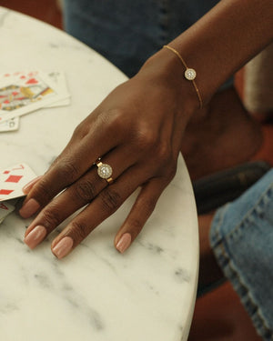 Thasso Sparkle Ring