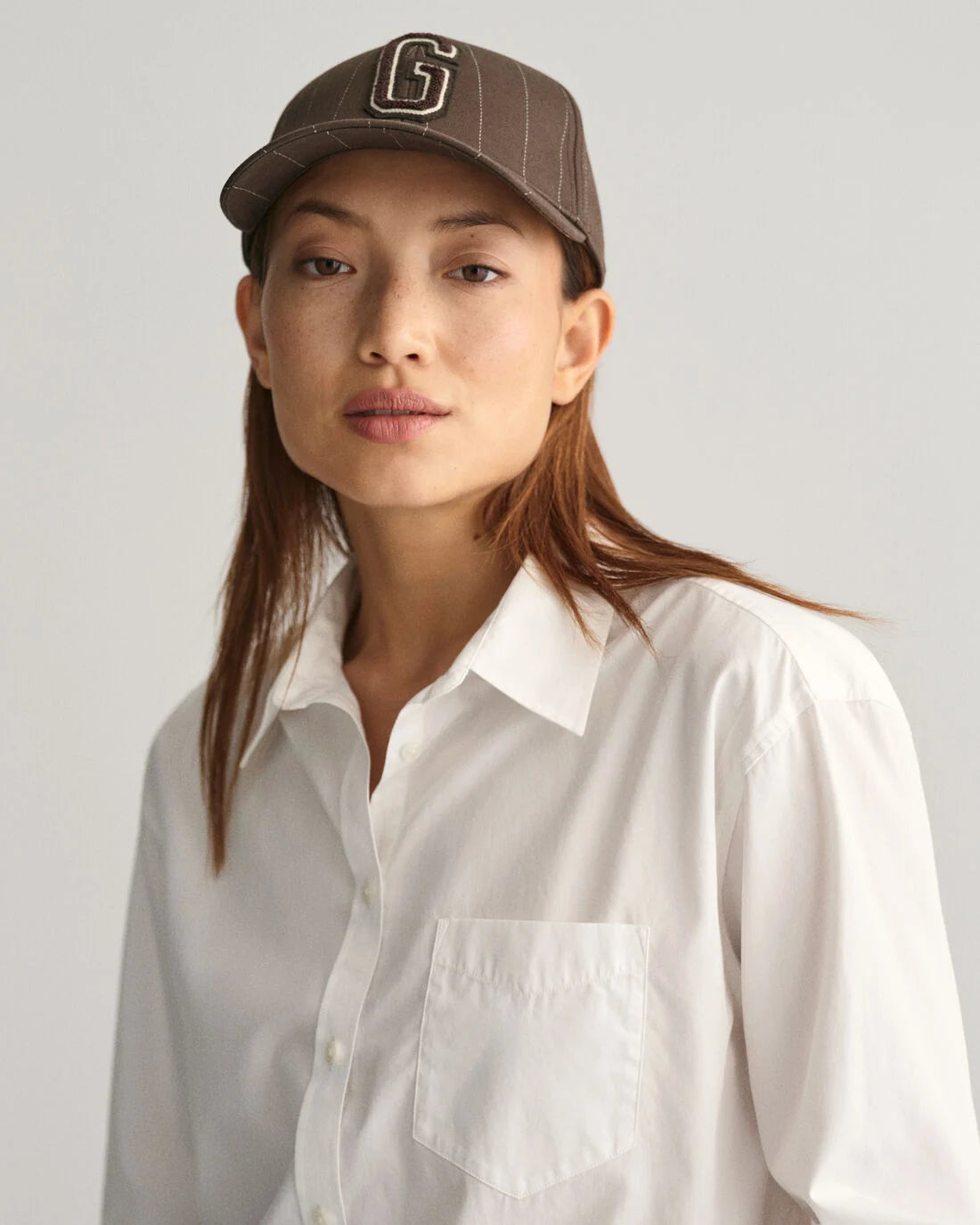 Pure White Relaxed Fit Poplin Shirt