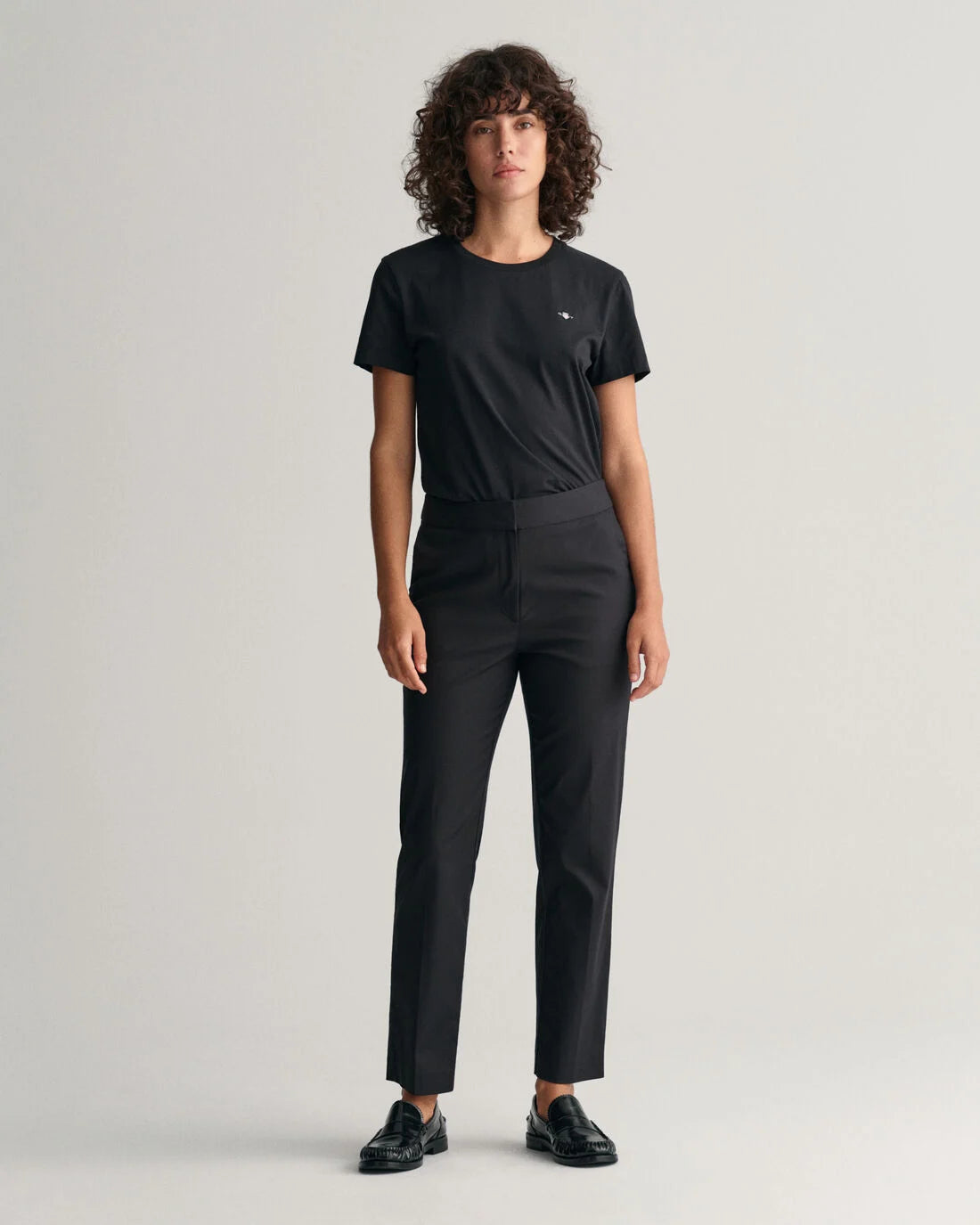 Slim Cigarette Slacks - Black