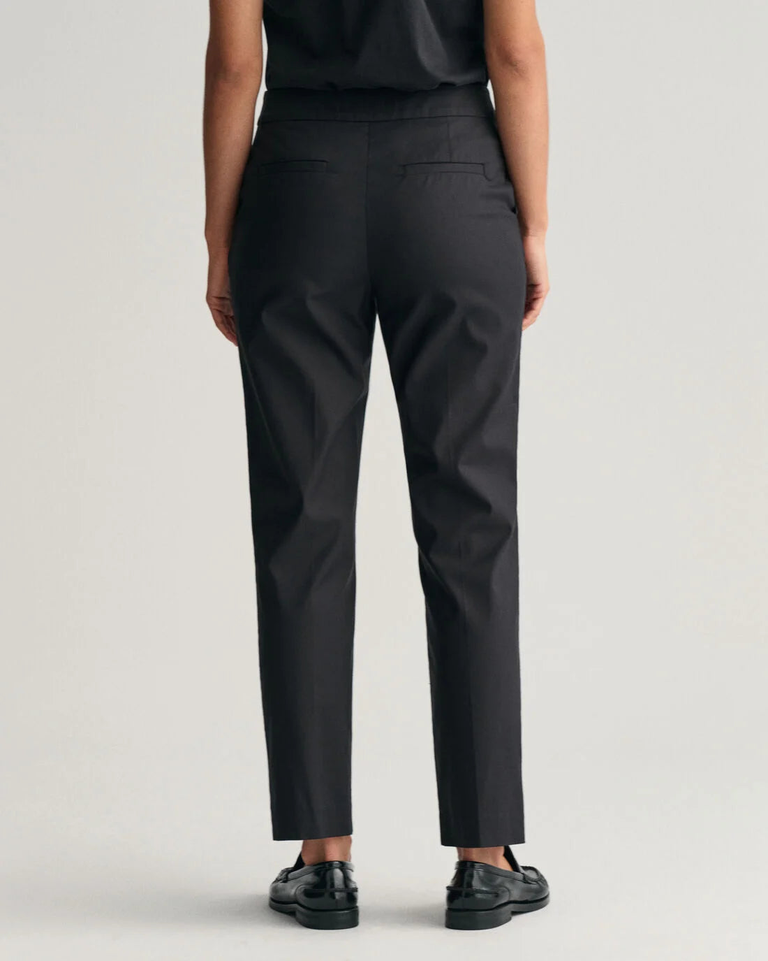 Slim Cigarette Slacks - Black