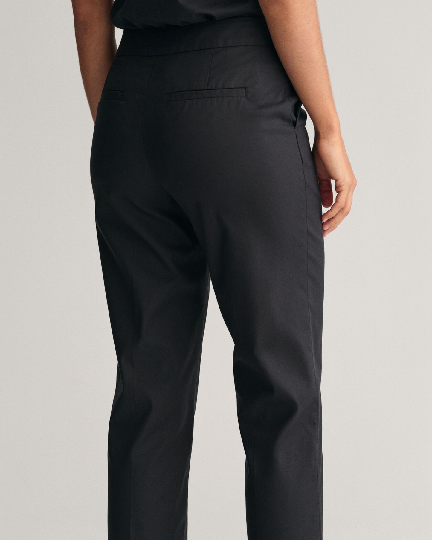 Slim Cigarette Slacks - Black