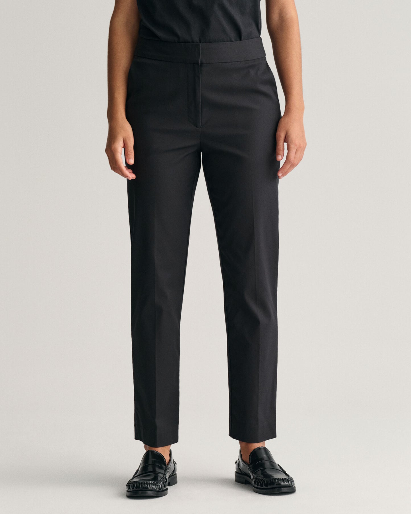 Slim Cigarette Slacks - Black