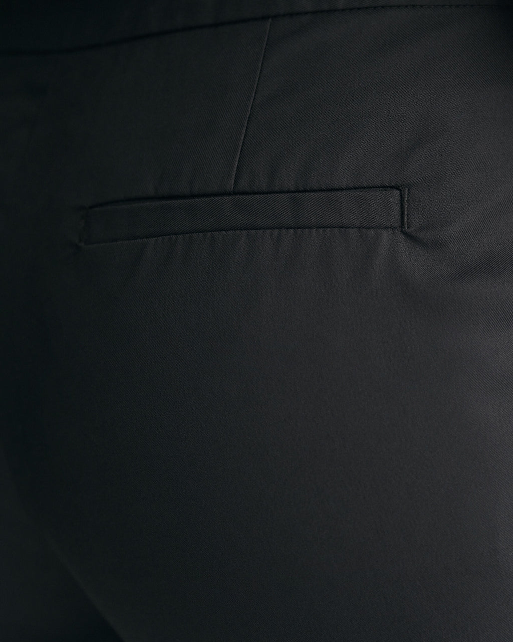Slim Cigarette Slacks - Black