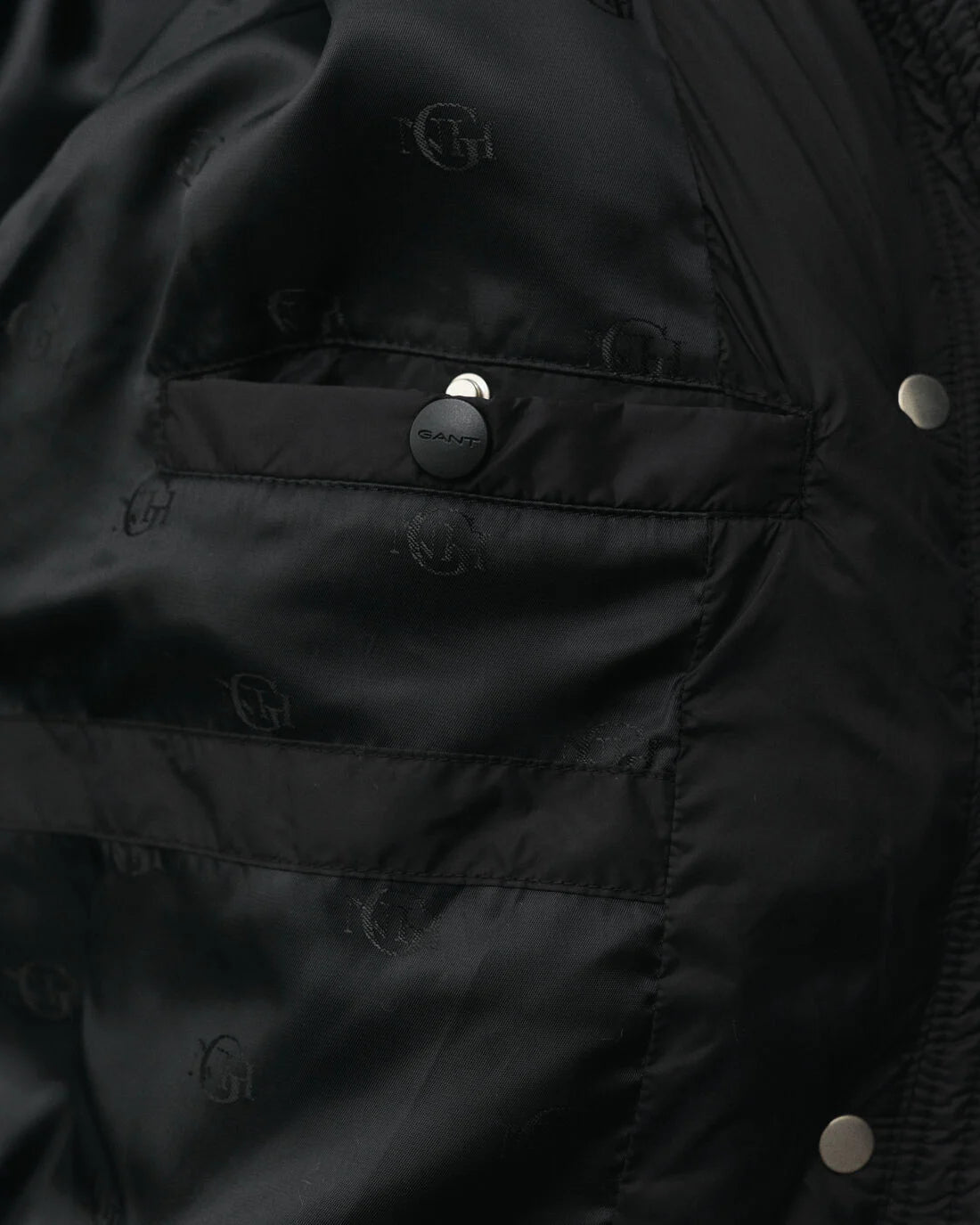 Mid Length Down Jacket - Black