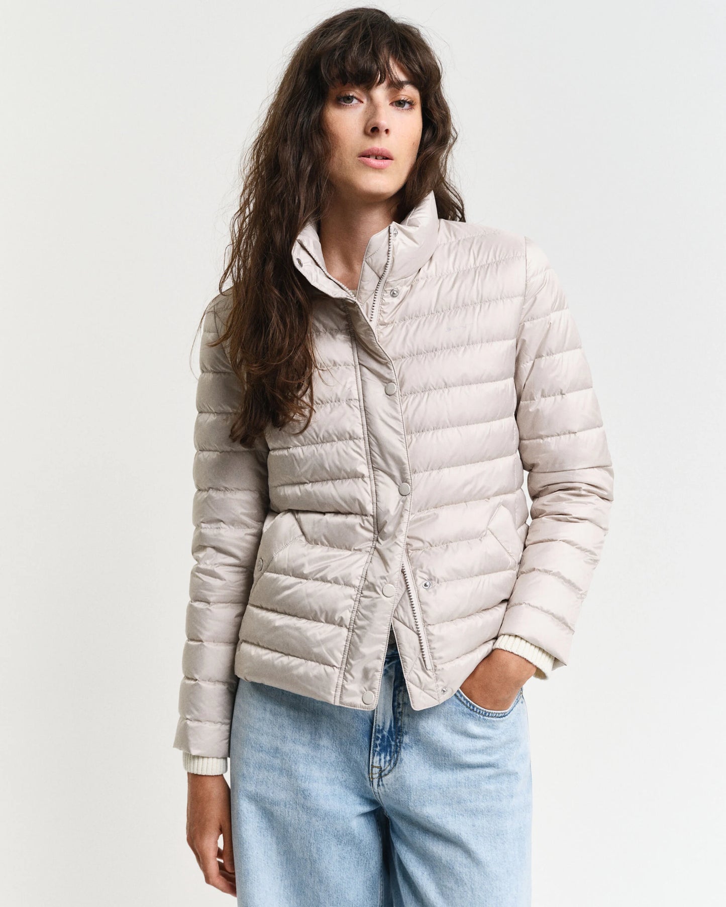 Light Down Jacket - Cloudy Grey