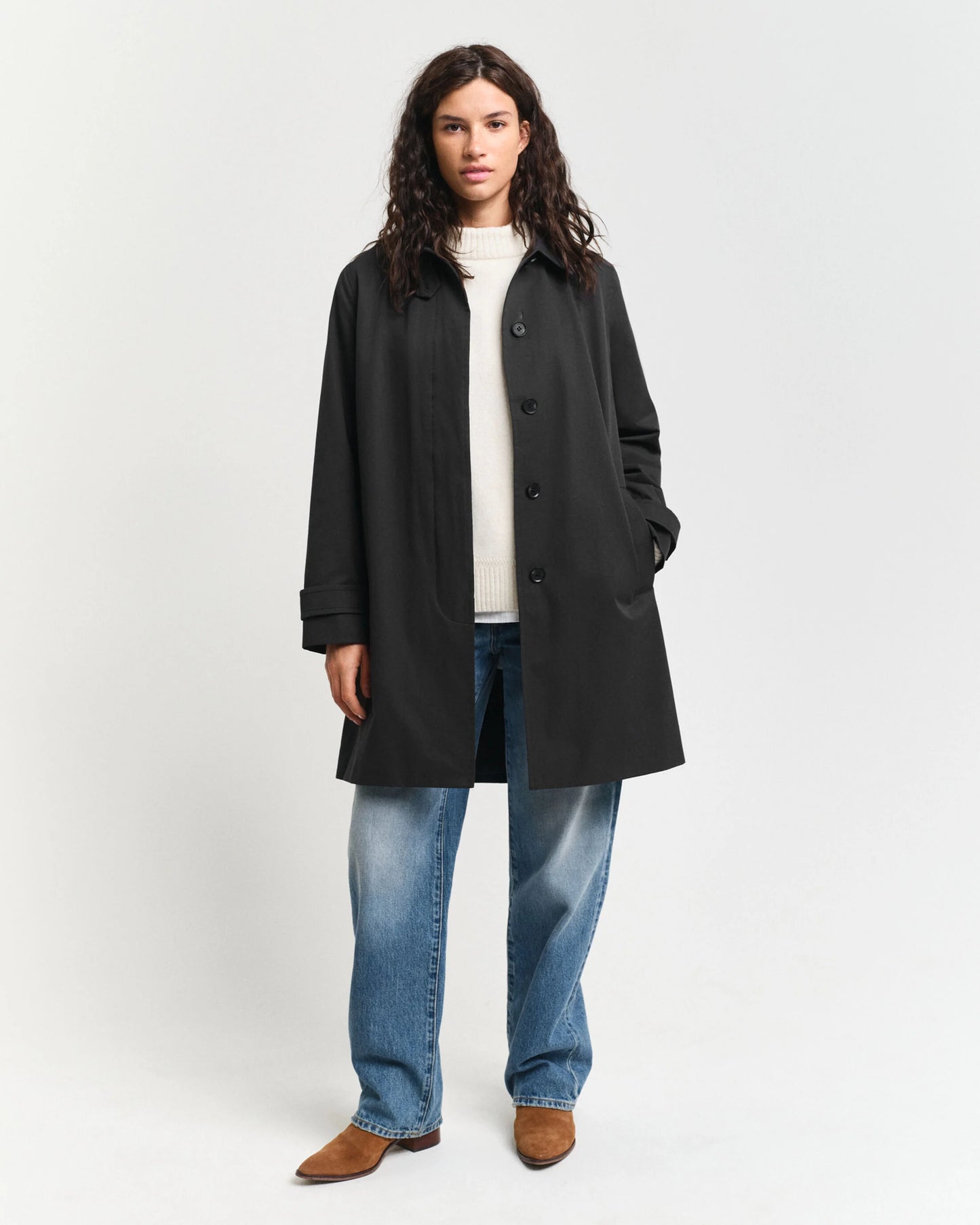 Car Coat - Black