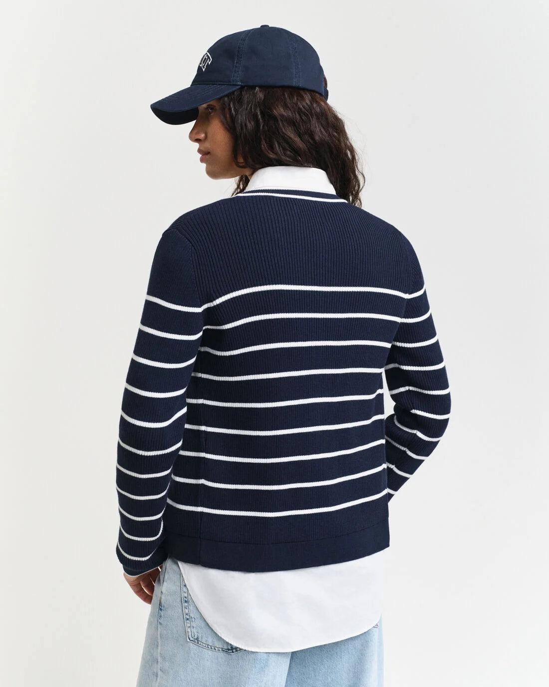 Ribbed Breton Cardigan