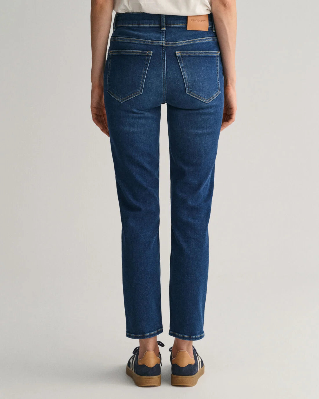 Slim Fit Cropped Jeans