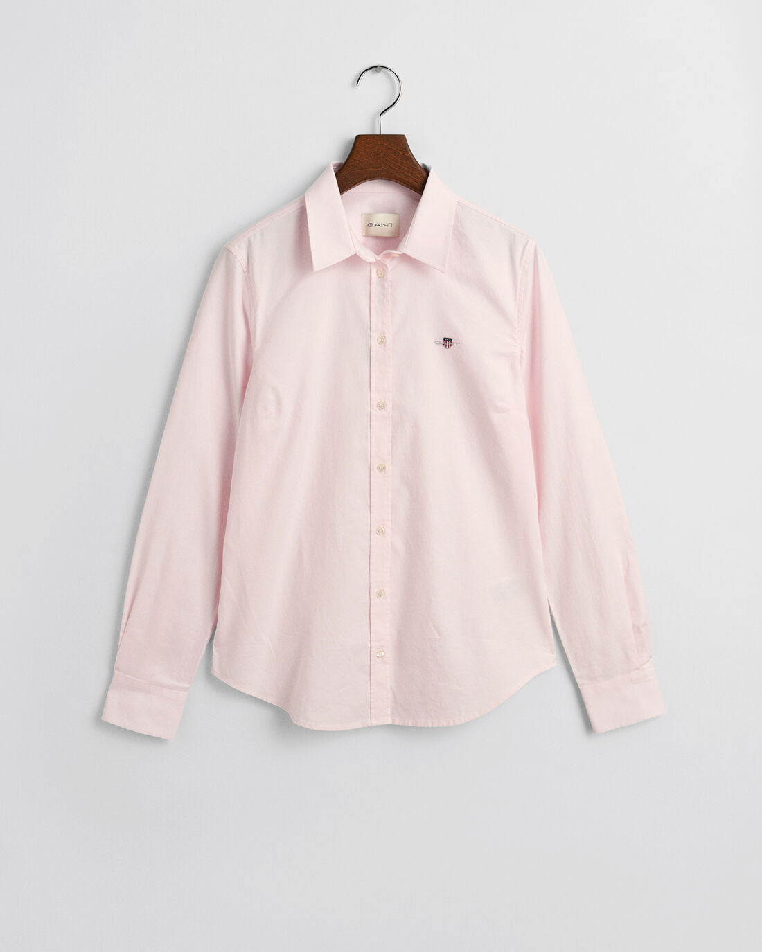 Relaxed Fit Volume Sleeve Salmon Shirt
