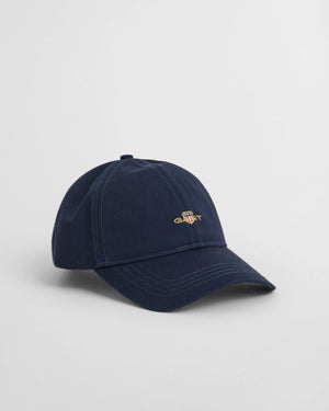 Shield Cotton Twill Cap - Marine