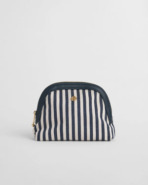 Hickory Striped Makeup Bag