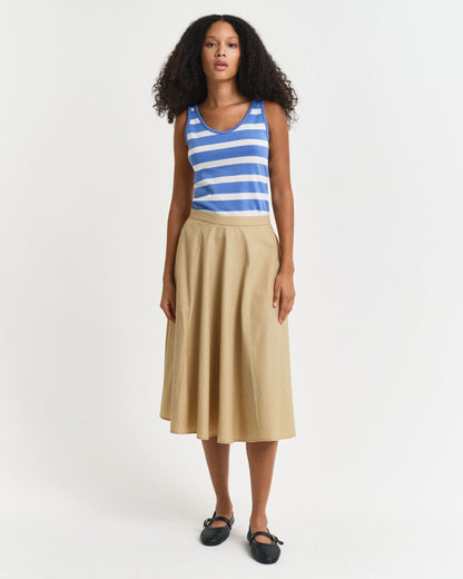 Lightweight Chino Skirt