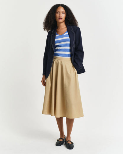 Lightweight Chino Skirt