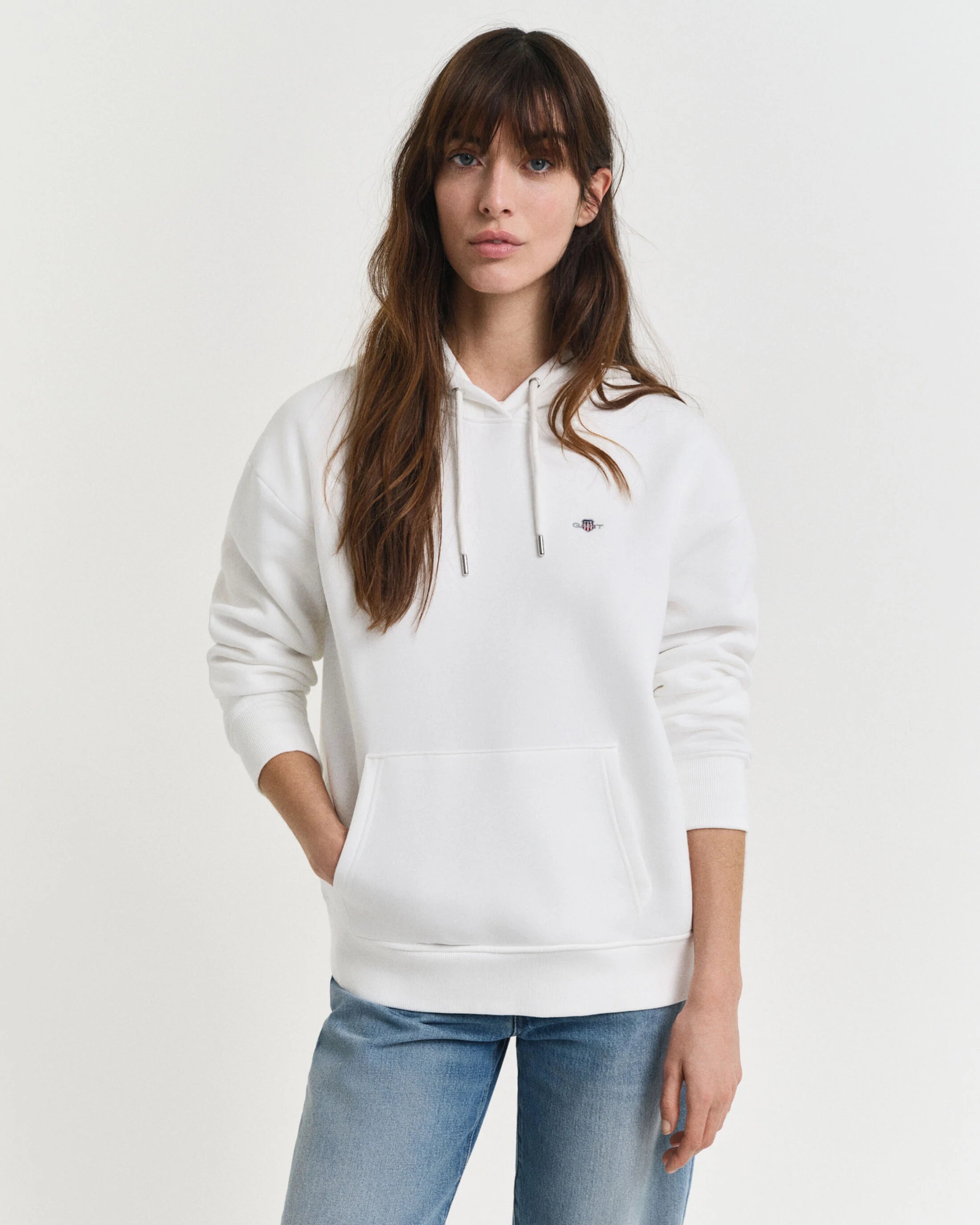 The Shield White Hoodie