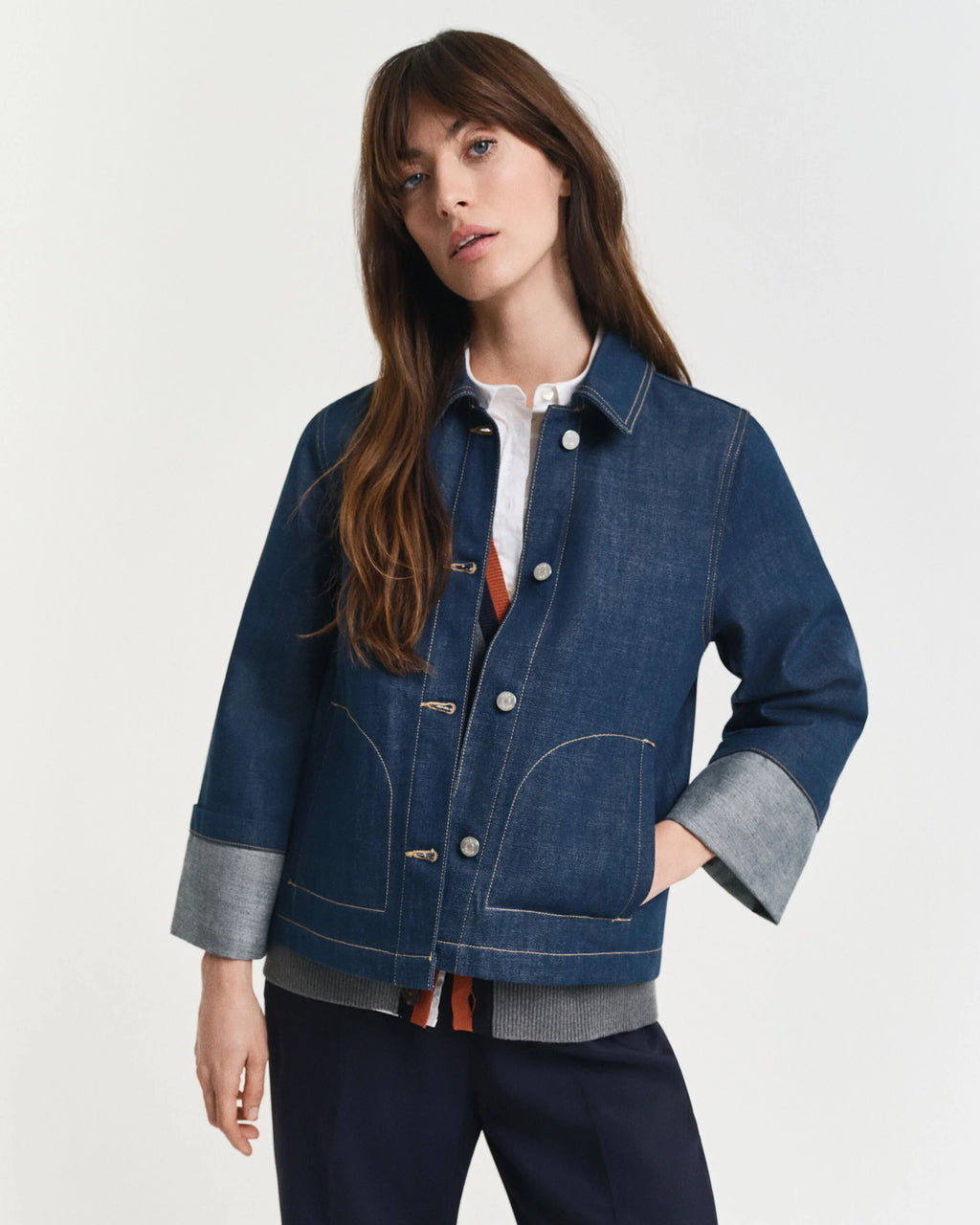 Patch Fashion Denim Jacket