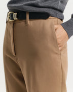 Slim Fit Flared Slacks
