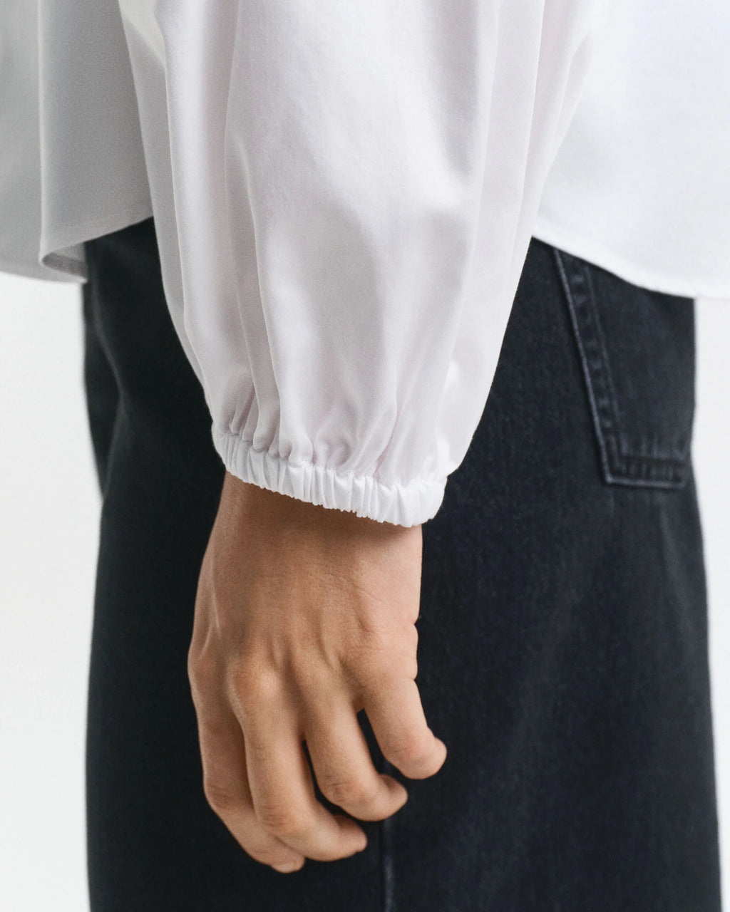 The White Cotton Blouse