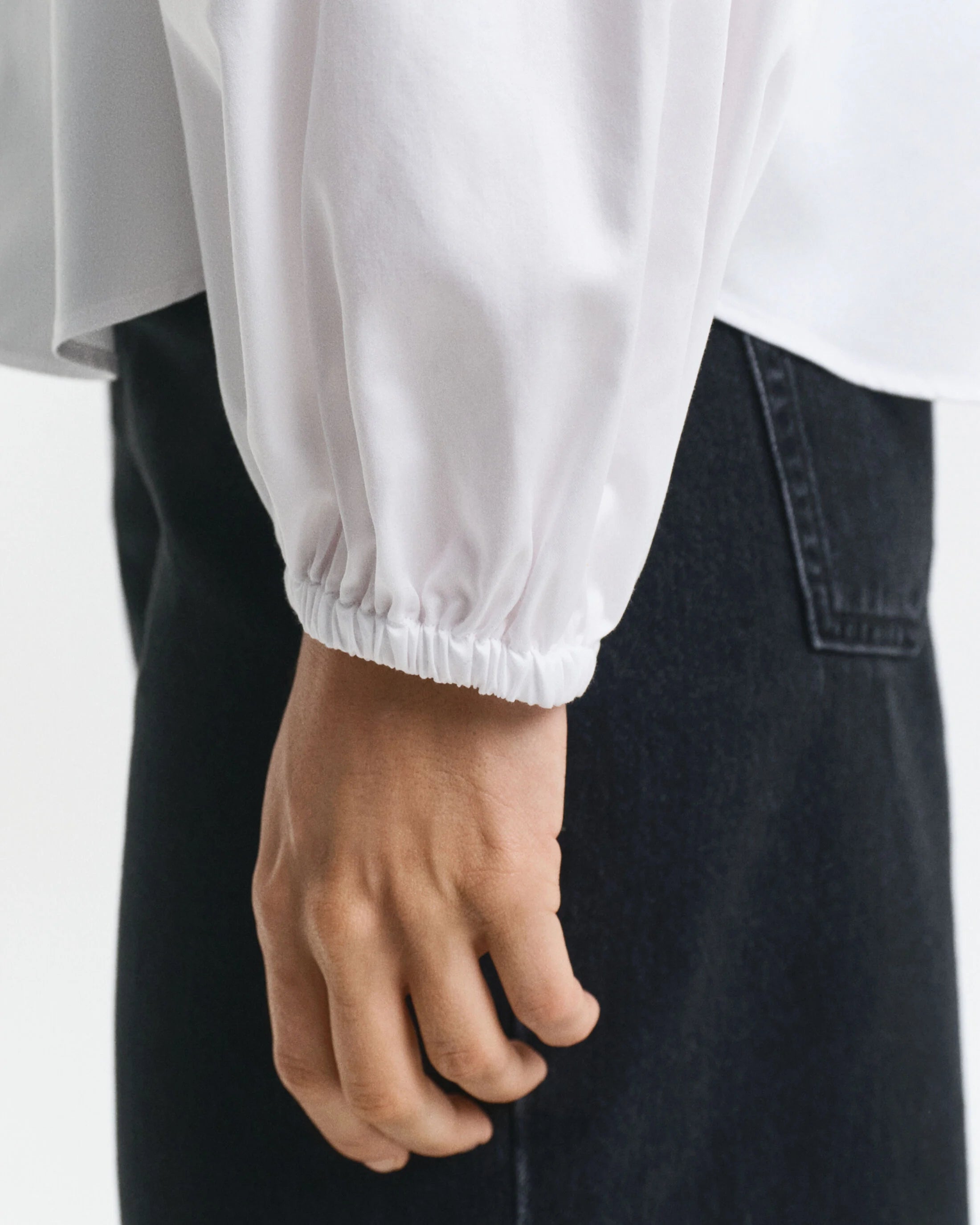 The White Cotton Blouse