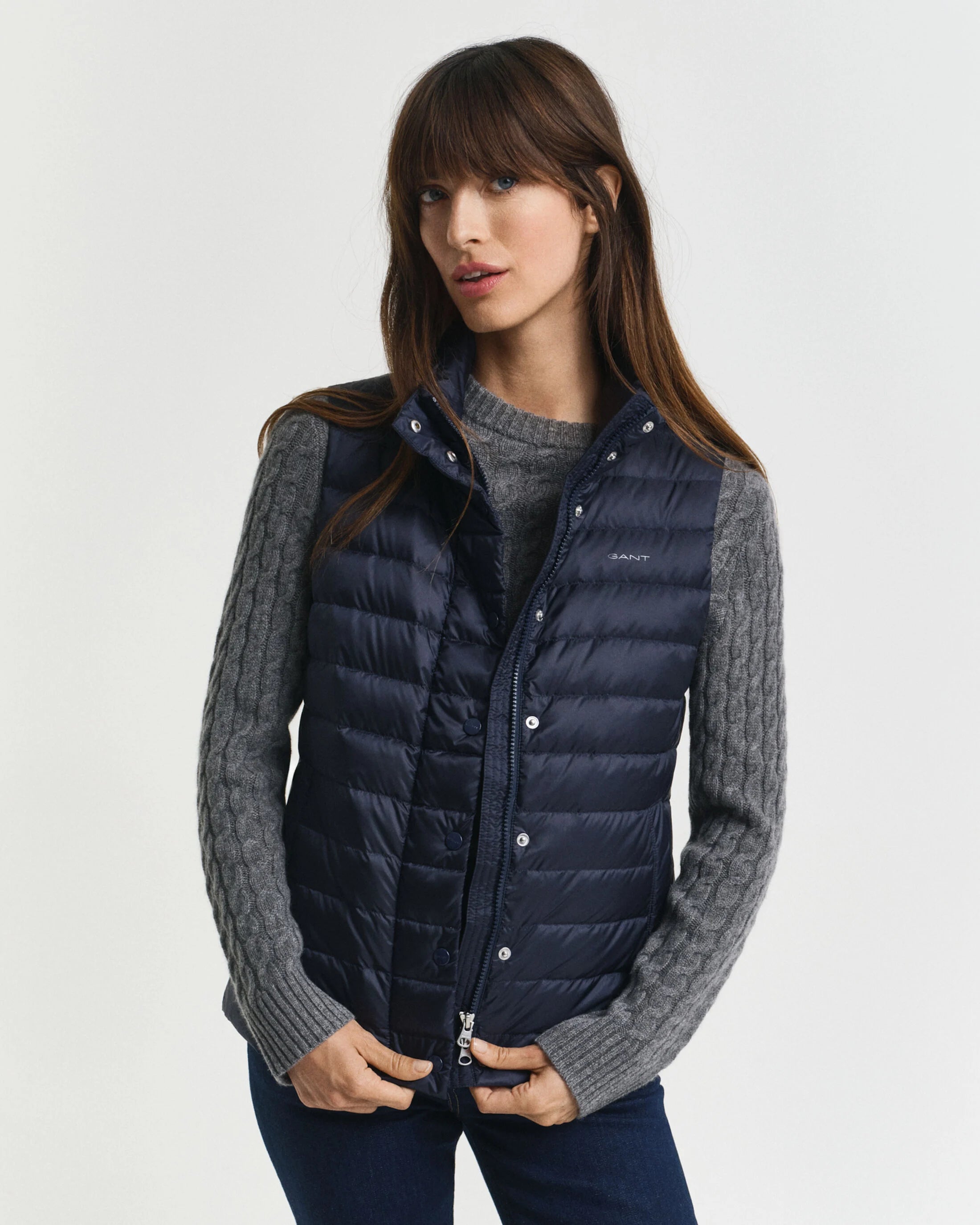 The Light Down Navy Gilet