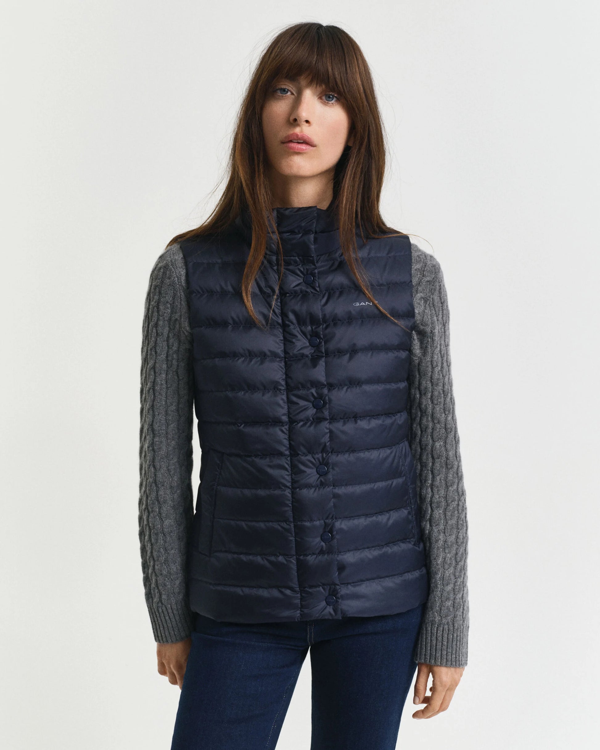 The Light Down Navy Gilet
