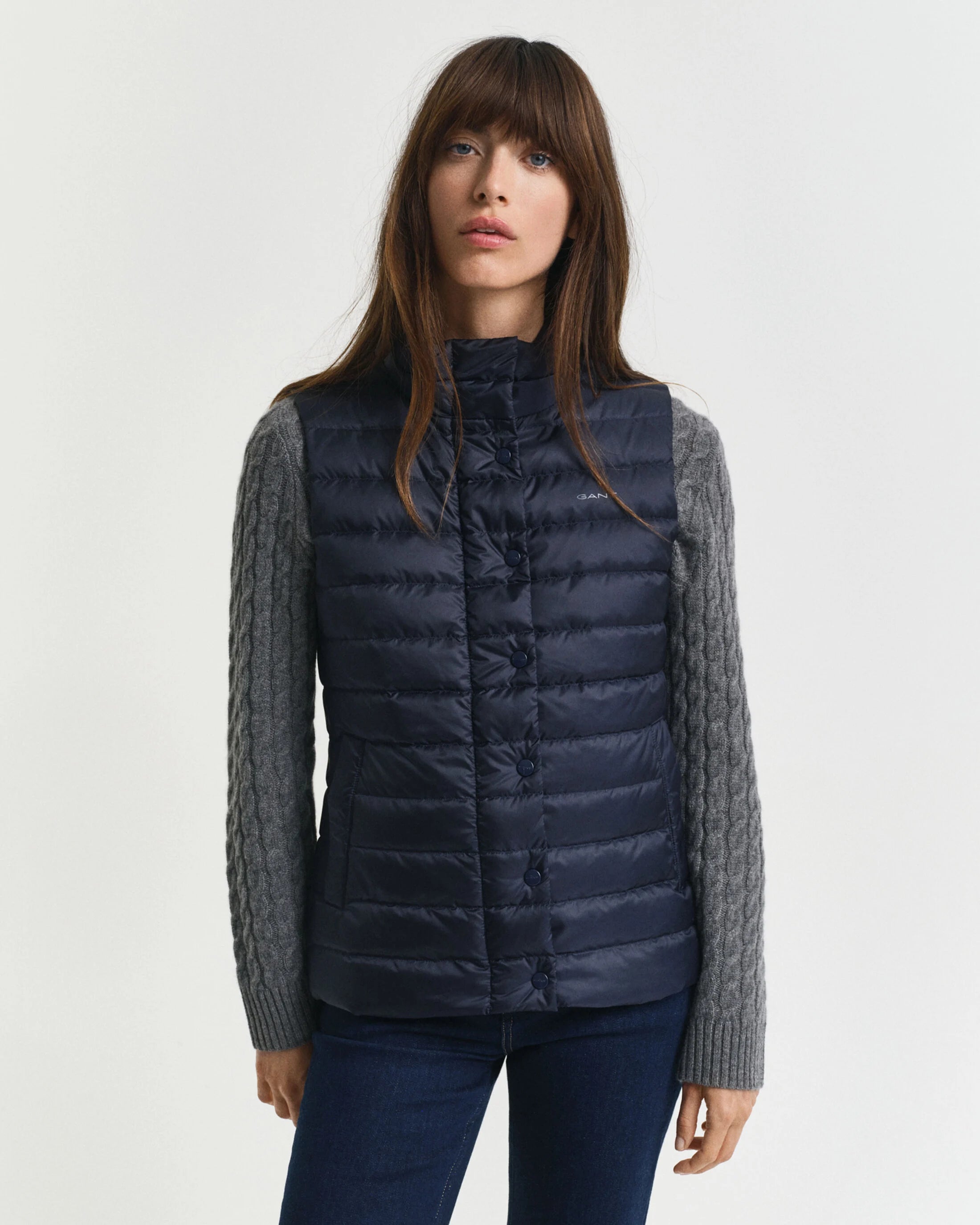 The Light Down Navy Gilet