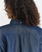 Relaxed Fit Indigo Shirt