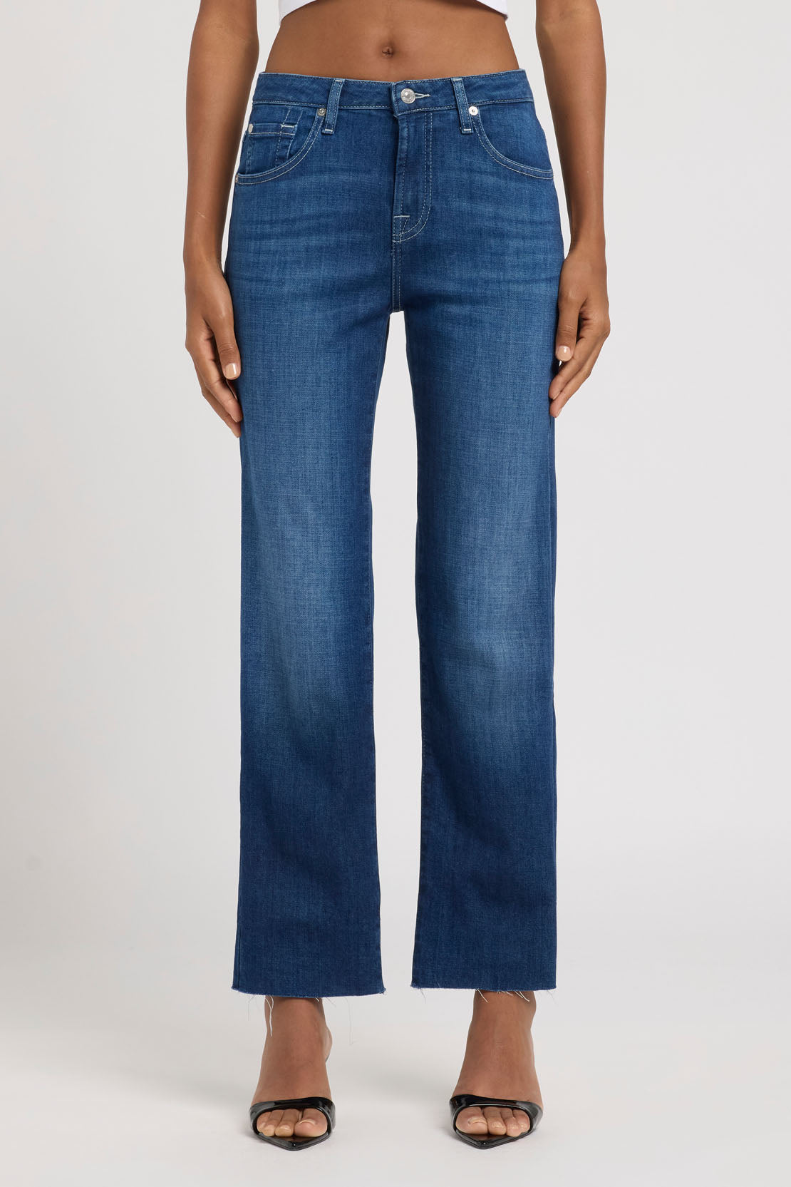 The Calie Straight Ankle Stormy Drift