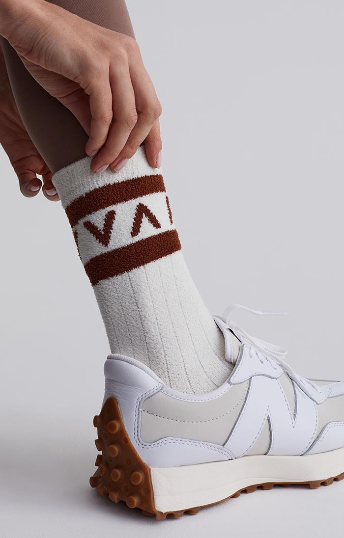 The Spencer Socks in Cream