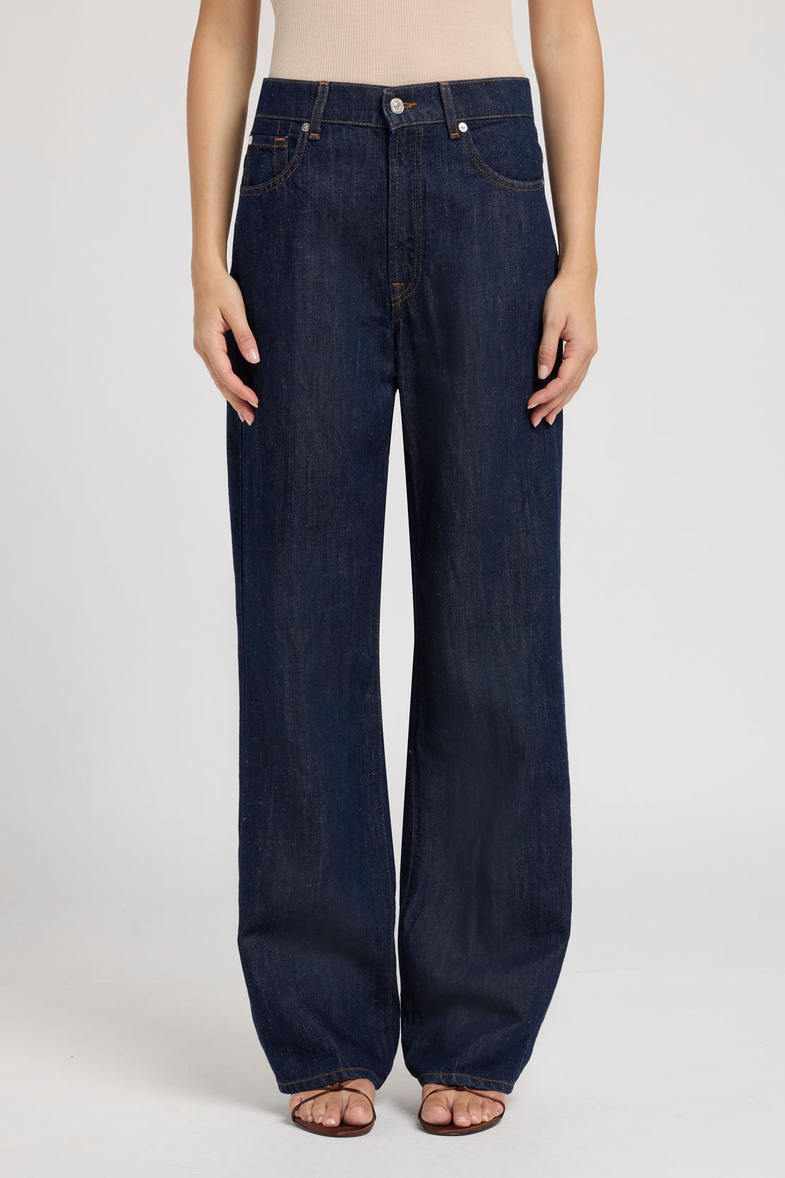 Stovepipe Blossom Soft Straight Jeans