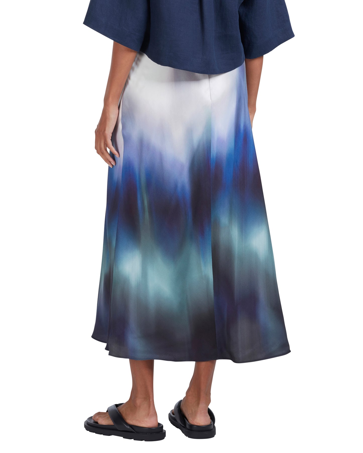 ATSUII - Ombre Midi Skirt