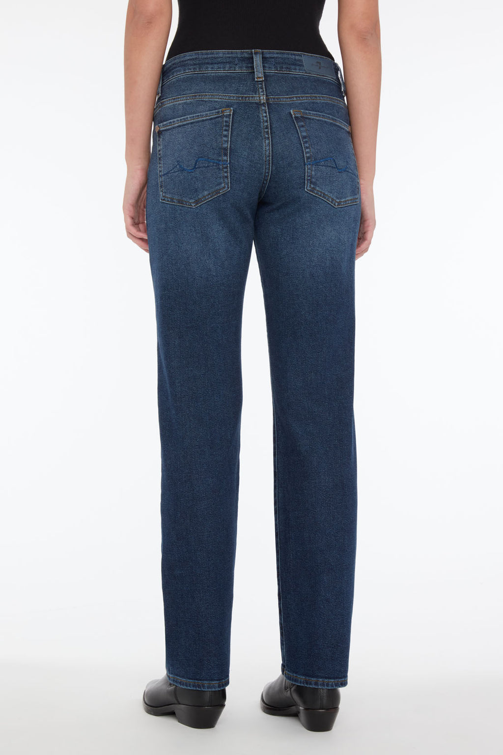 The CALIE Straight Cisco Wash Jeans