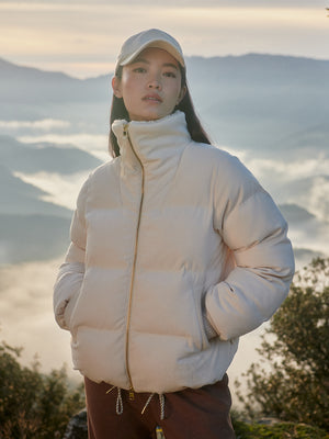 The Brackley Cord Puffer Jacket