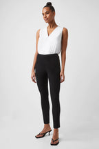 Street Twill Skinny Black Jegging Style Trousers