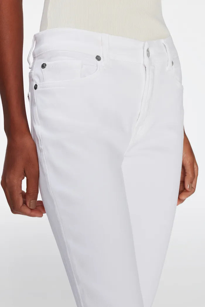 Roxanne Ankle Luxe Vintage White Jeans