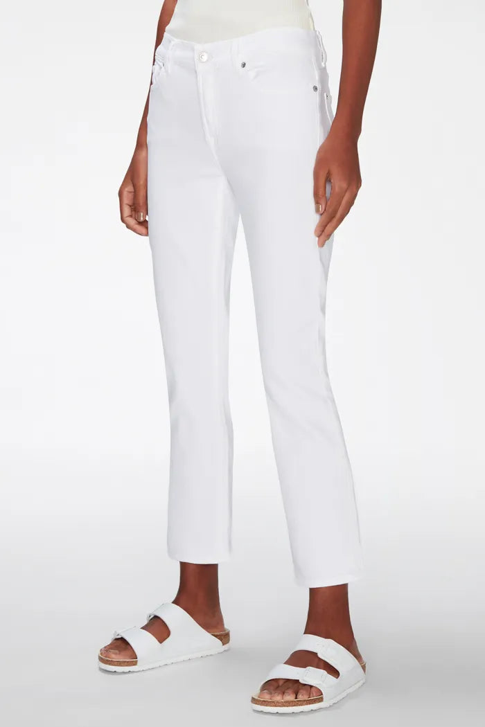 Roxanne Ankle Luxe Vintage White Jeans