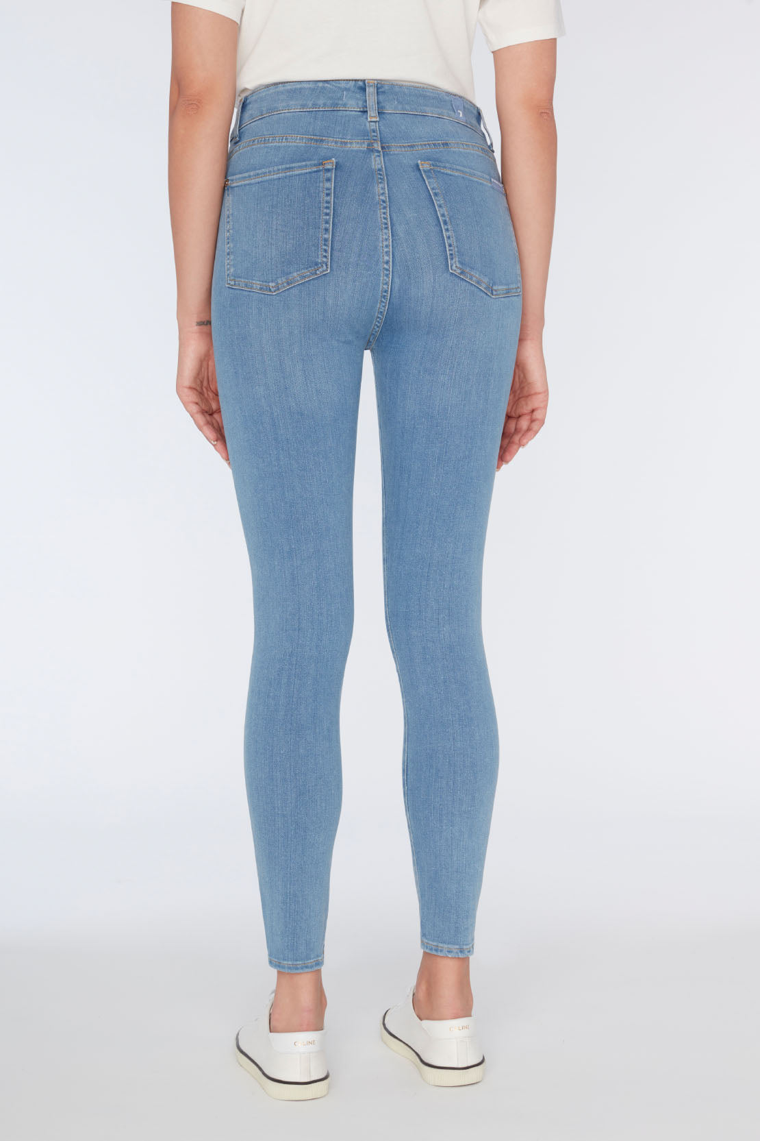 Aubrey Slim Illusion Luxe Staple Light Wash Jeans